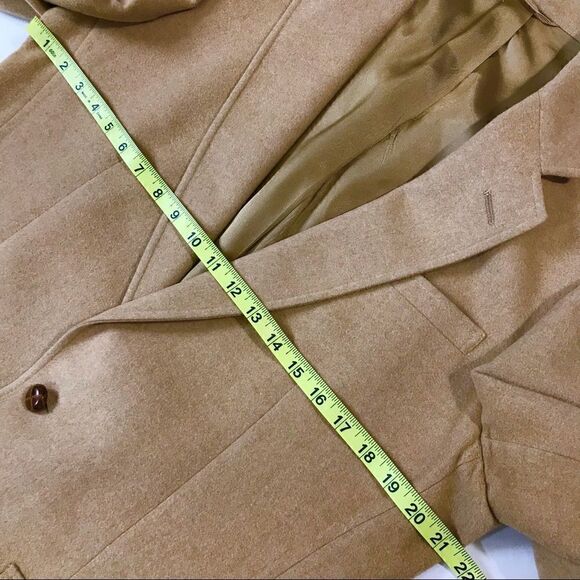100% CAMEL HAIR Barrister Jacket (42 Extra Long) - Picture 12 of 12